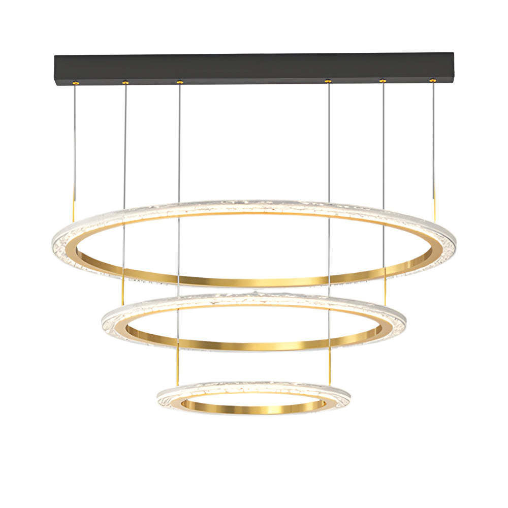 Circle Ring Modern Chandelier Hanging Light