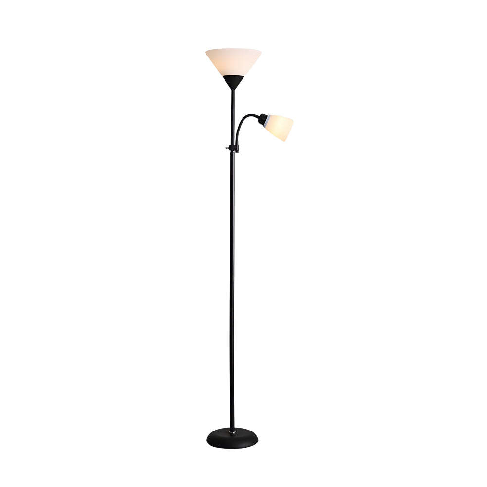 67 inch Modern Torchiere Uplight Floor Lamp with Adjustable Sidelight-Lighom