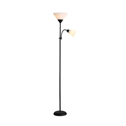 67 inch Modern Torchiere Uplight Floor Lamp with Adjustable Sidelight-Lighom