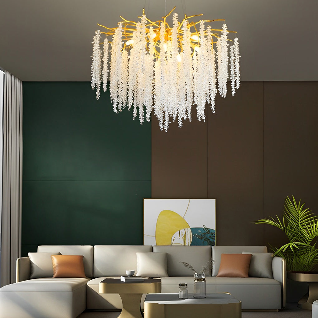 Branch Crystal Dimmable Modern Chandelier