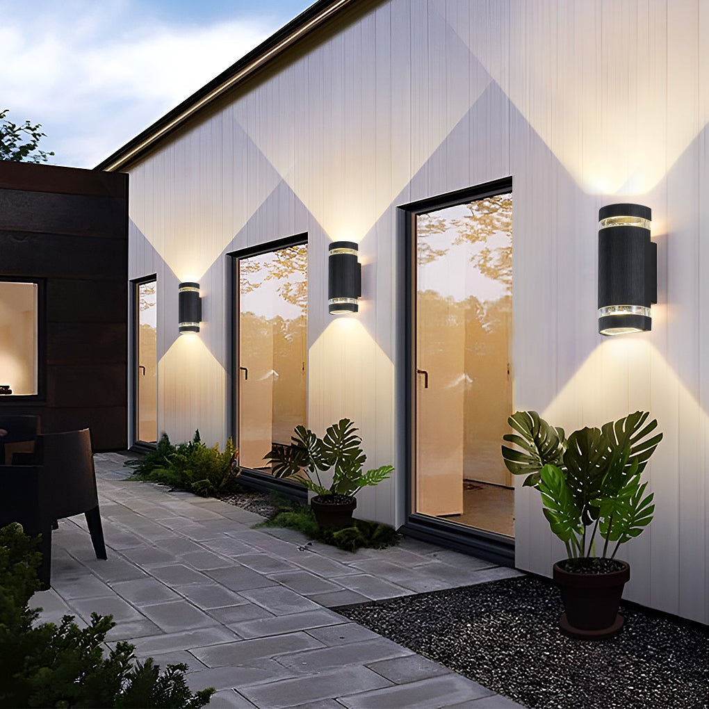 Waterproof LED Up and Down Lights Wall Lamp Outdoor Wall Lights Wall Sconce Lighting-Lighom