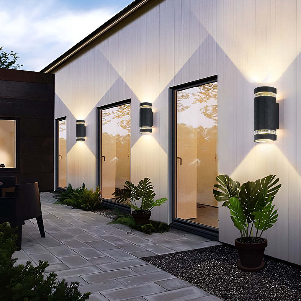 Waterproof LED Up and Down Lights Wall Lamp Outdoor Wall Lights Wall Sconce Lighting-Lighom