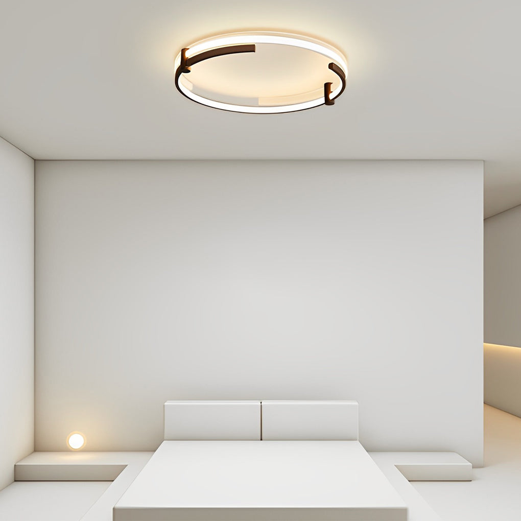 Round LED Dimmable Modern Ceiling Light with Remote