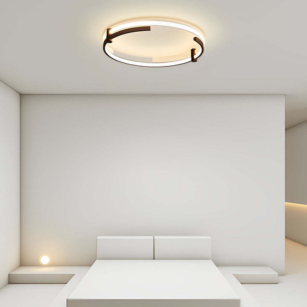 Round LED Dimmable Modern Ceiling Light with Remote
