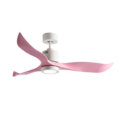 3-Blade Mute Intelligent Remote LED Nordic Fan