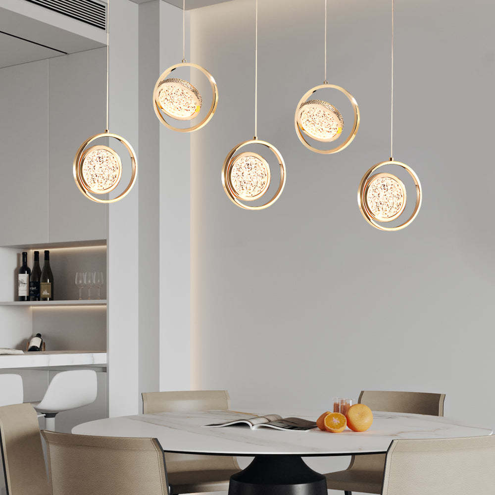Rotating Acrylic Dimmable Modern Pendant Light