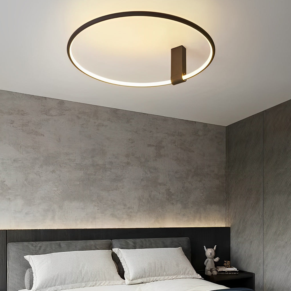 Minimalist Dimming Black Modern Ceiling Light