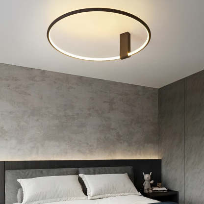 Minimalist Dimming Black Modern Ceiling Light