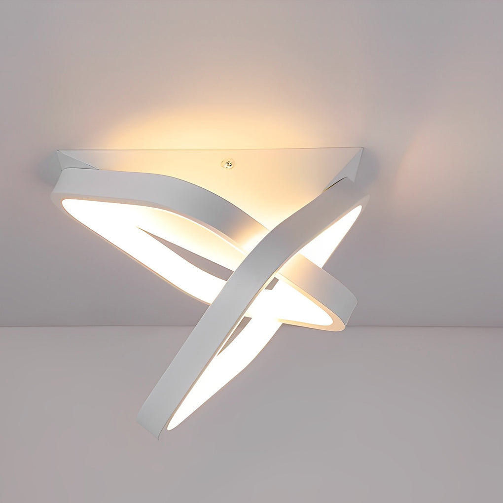 Geometric LED Modern Flush Mount Ceiling Lamp