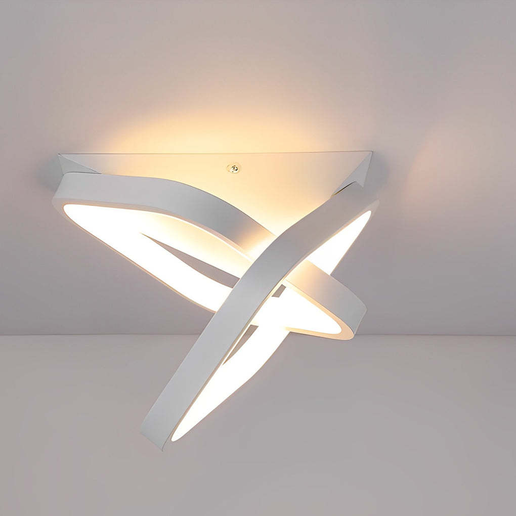 Geometric LED Modern Flush Mount Ceiling Lamp
