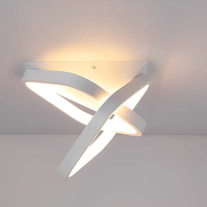 Geometric LED Modern Flush Mount Ceiling Lamp