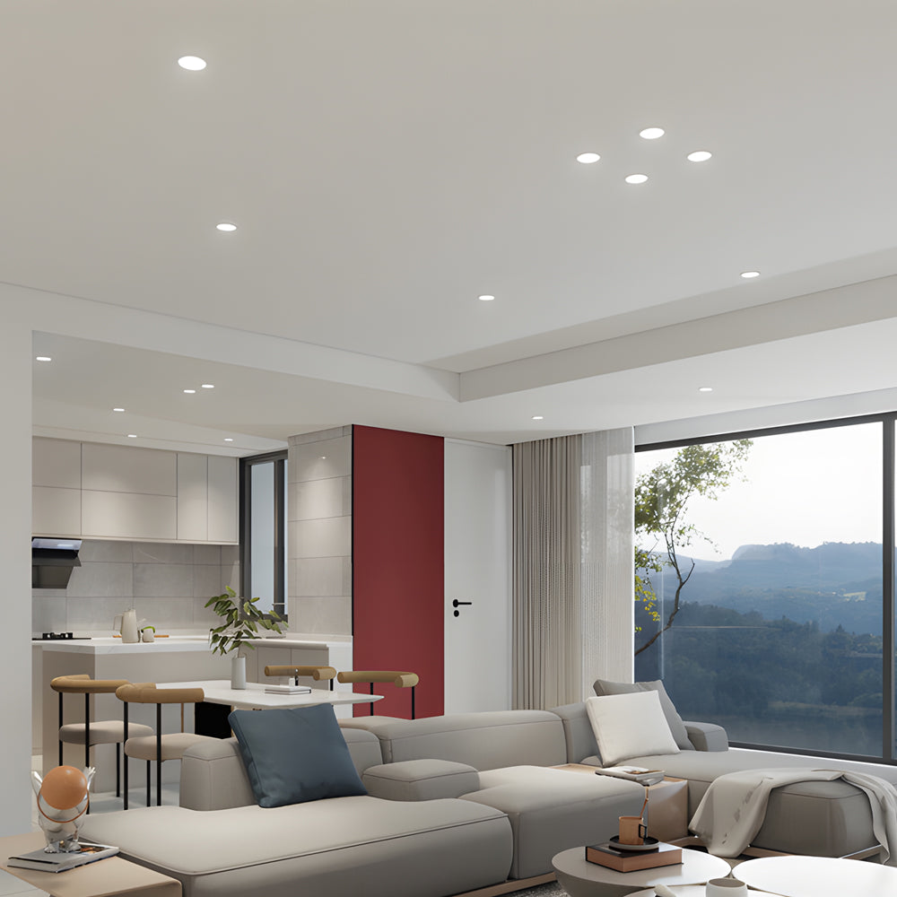 Round Adjustable Recessed LED Ceiling Downlight