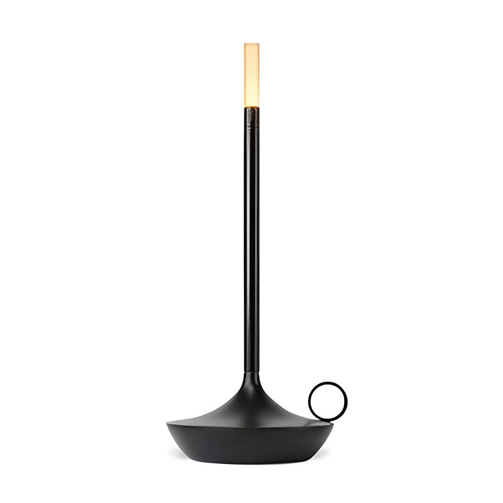 Cordless Portable Candle Wick LED Minimalist Table Lamp-Lighom