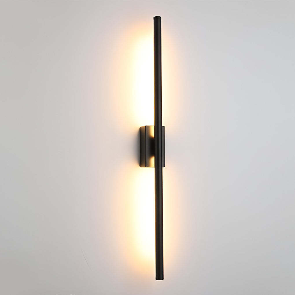 Electroplated Metal Strip LED Modern Wall Sconce Lighting Wall Lamp-Lighom