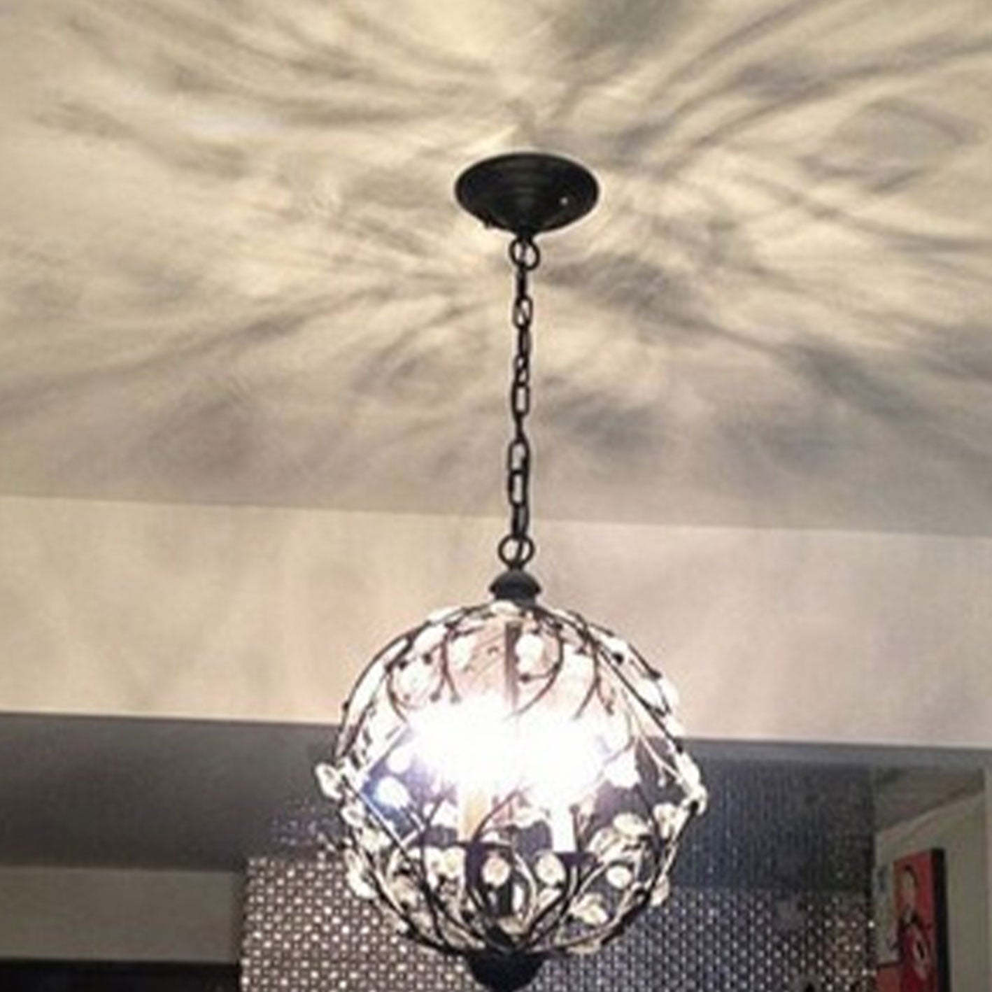 Vintage Crystal Branch Chandelier — 110V-120V For US/CA