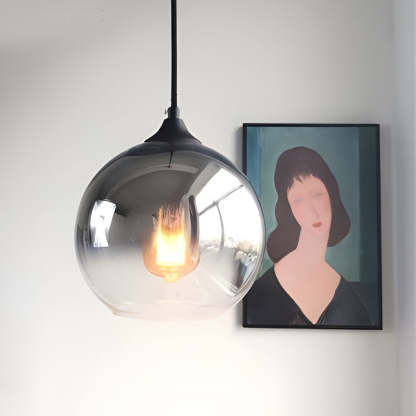 Globe Design Industrial Pendant Lighting Modern Glass LED Kitchen Lighting Dining Room Lighting Ceiling Light-Lighom