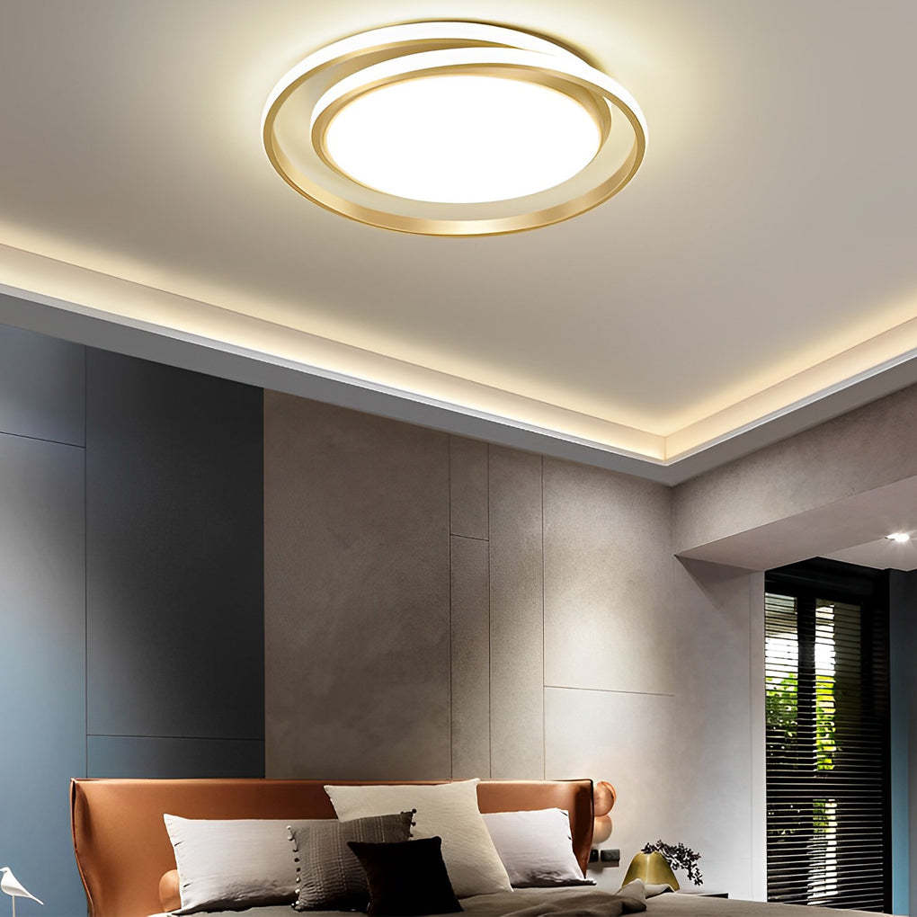 Circular Stepless Dimming Modern Ceiling Light