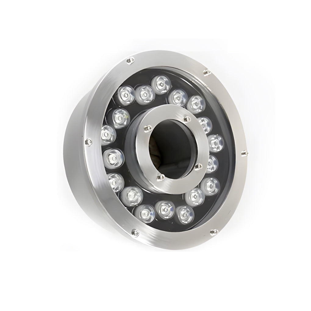 Vibrant LED Ring Pool Lights Waterproof and Colorful Fountain Illumination-Lighom