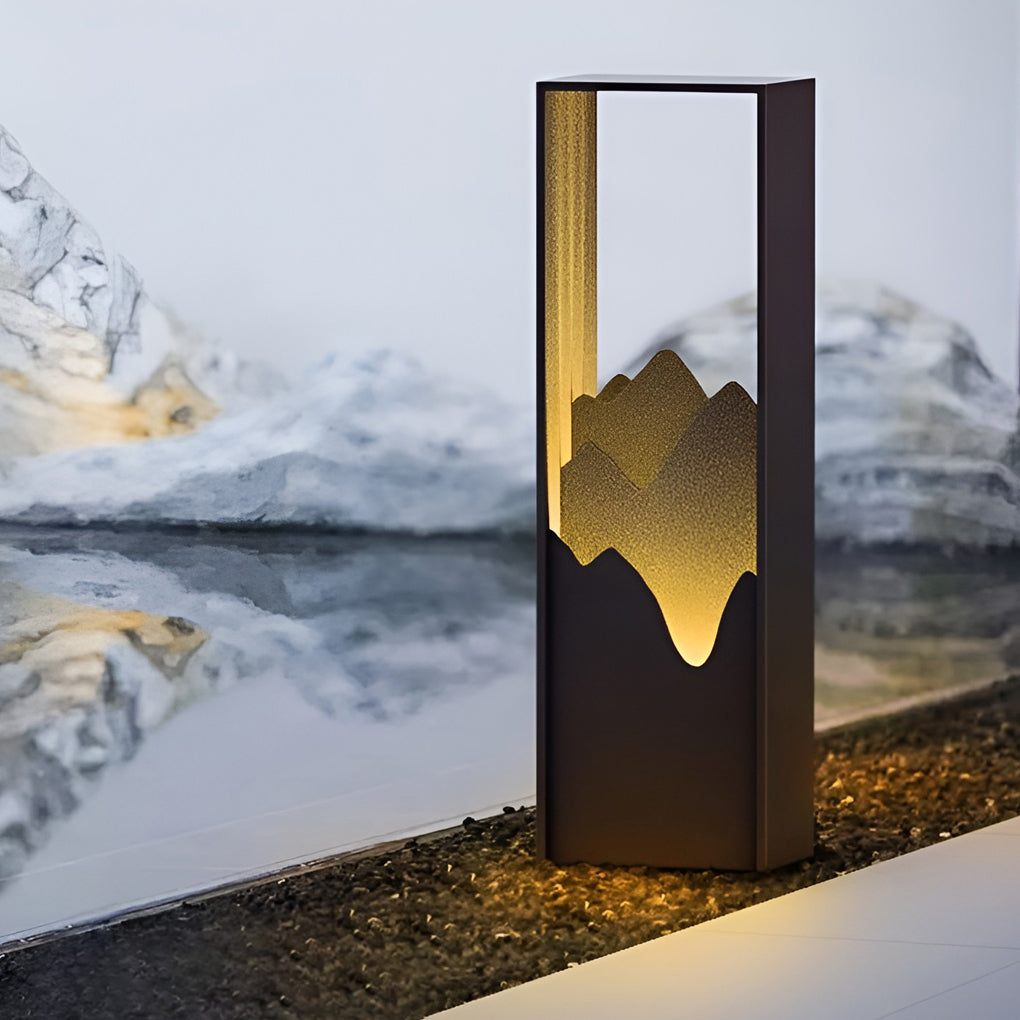 LED Mountain Scenery Path Lights Waterproof Landscape Lighting for Outdoor Elegance-Lighom