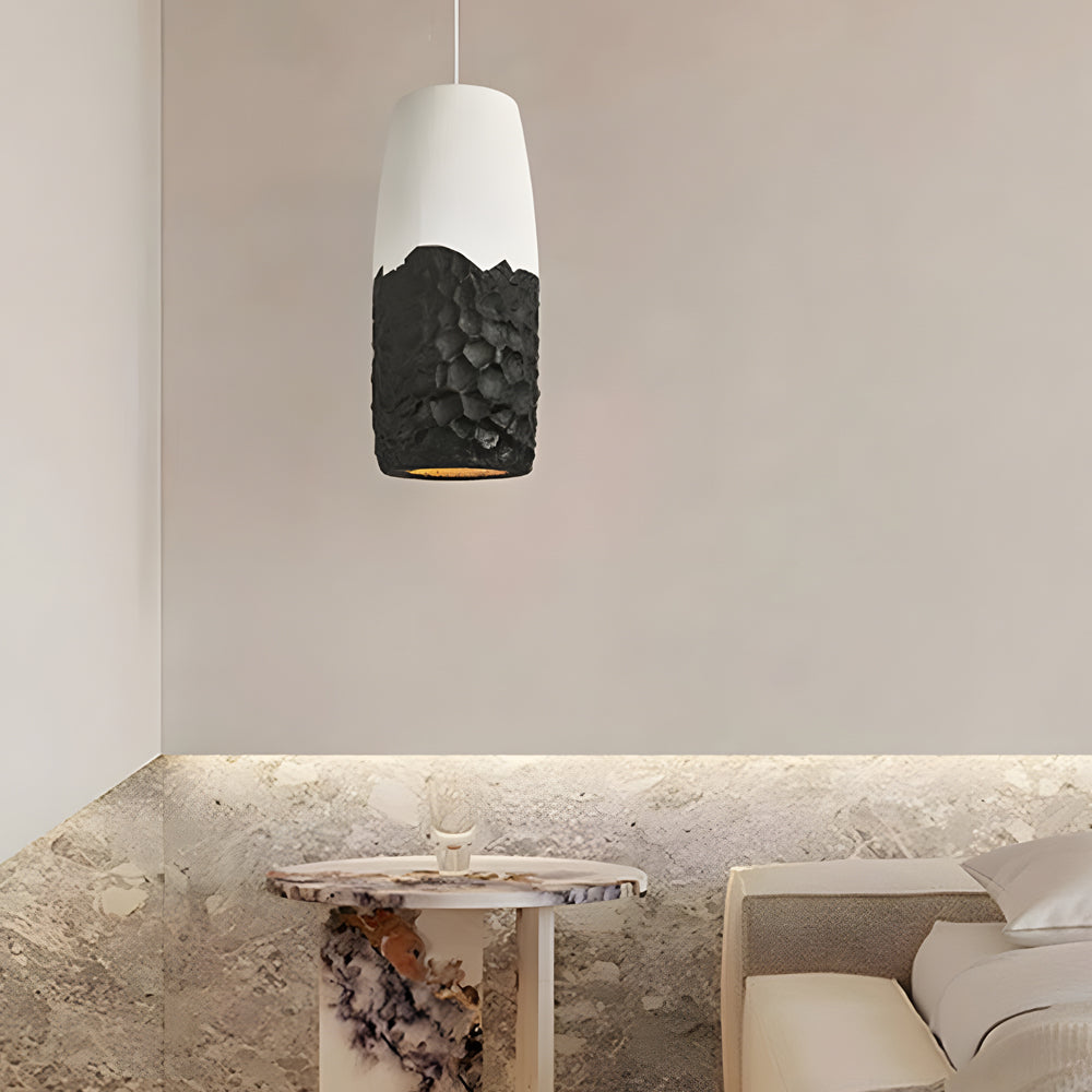 Handmade HDPE Wabi-Sabi Japanese Pendant Light