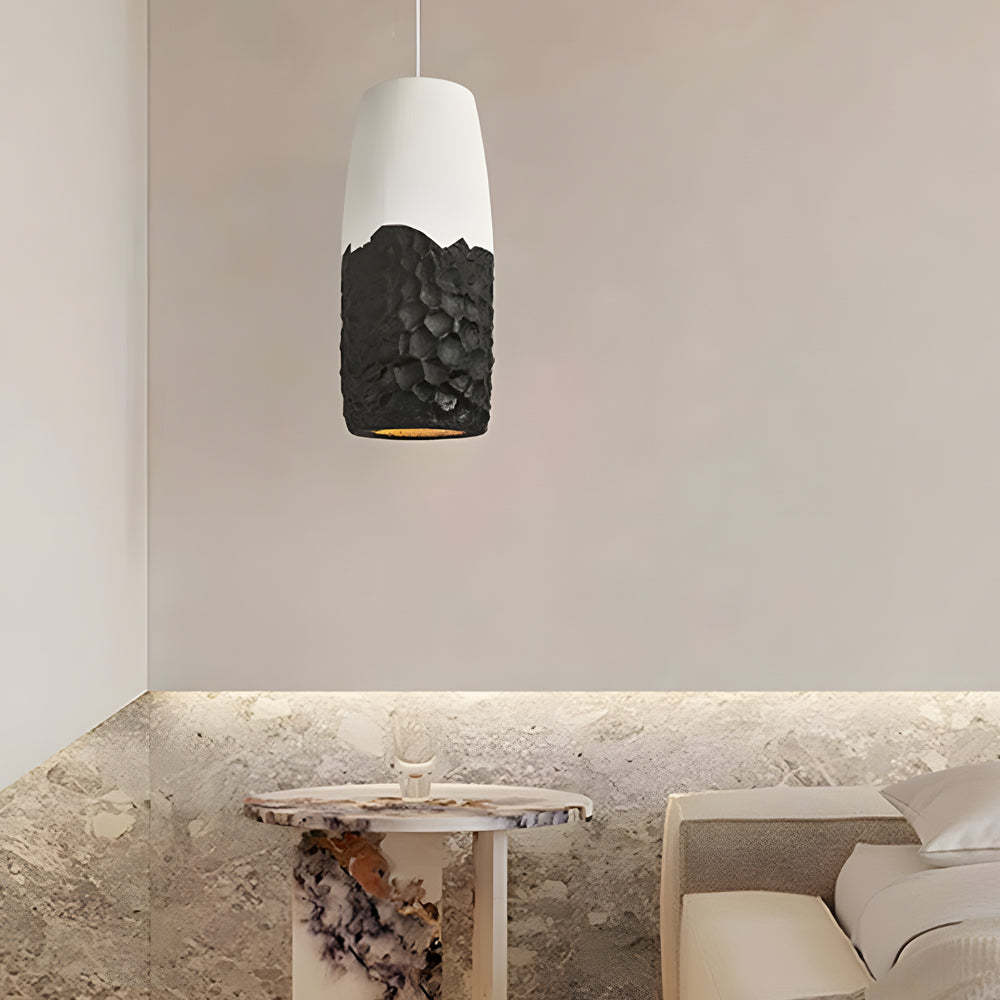 Handmade HDPE Wabi-Sabi Japanese Pendant Light