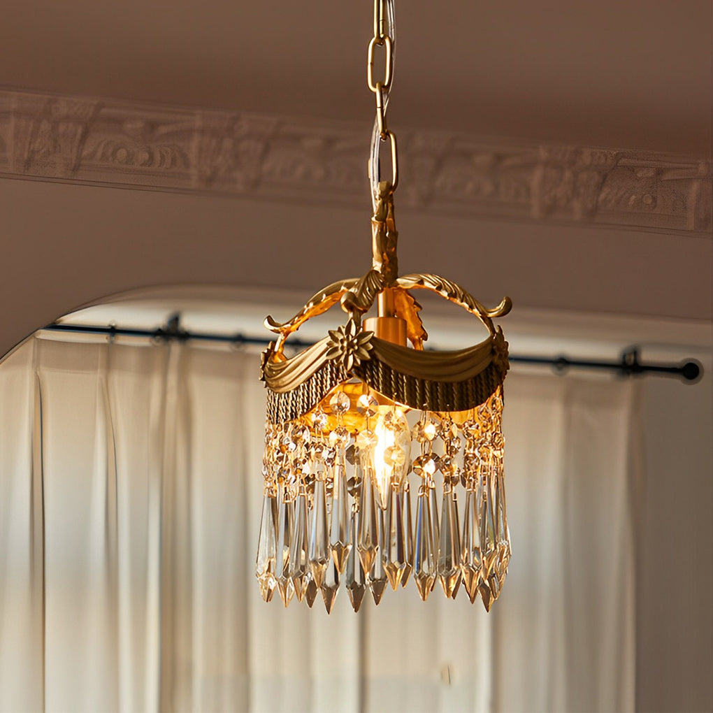 White modern retro 3-step pendant lighting