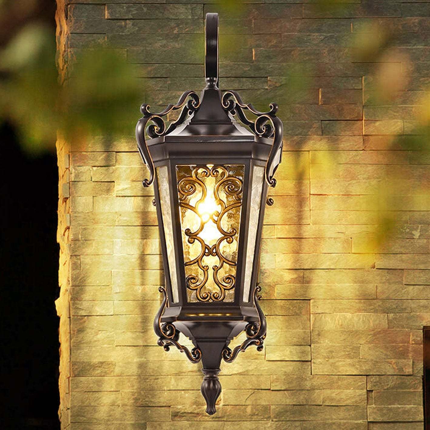 European Palace Outdoor Waterproof Sconce