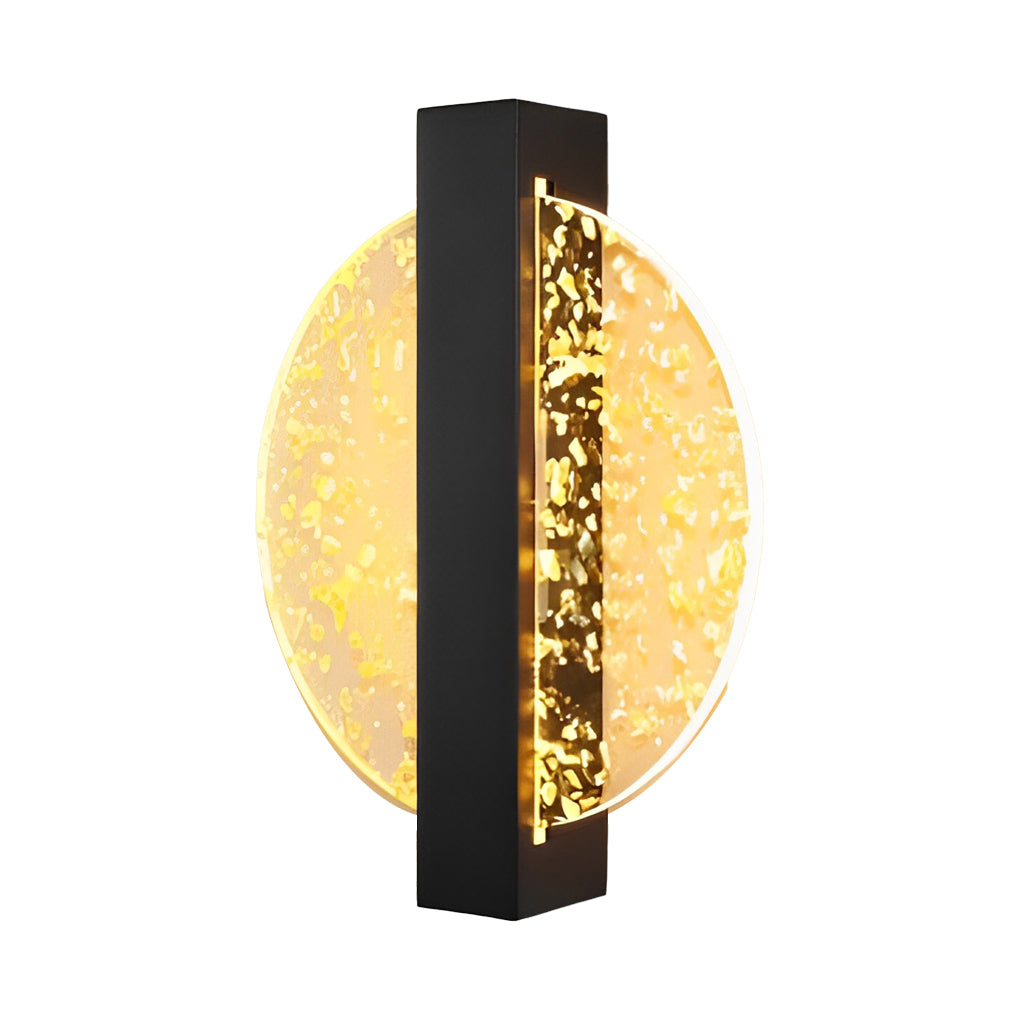 Round Square Semicircle Creative LED Nordic Bedside Wall Lamps Wall Lights-Lighom