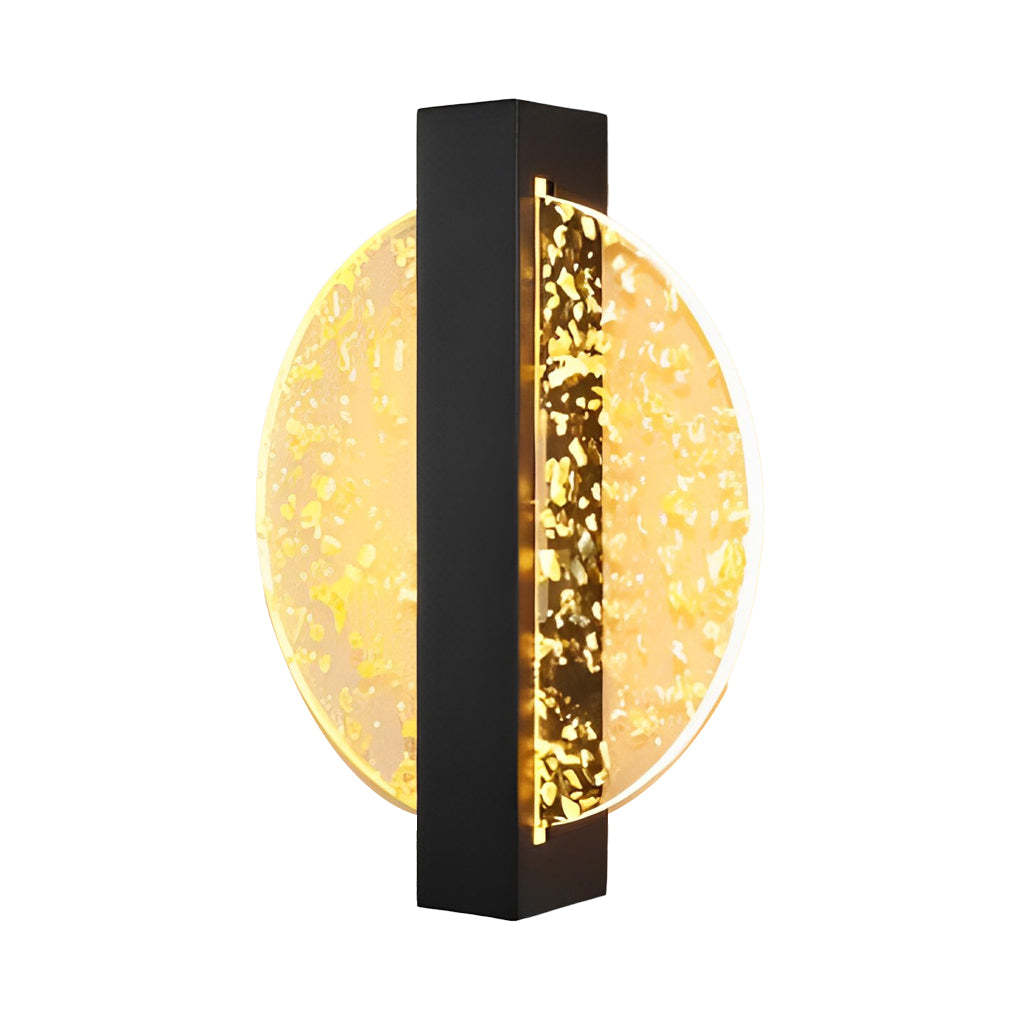 Round Square Semicircle Creative LED Nordic Bedside Wall Lamps Wall Lights-Lighom