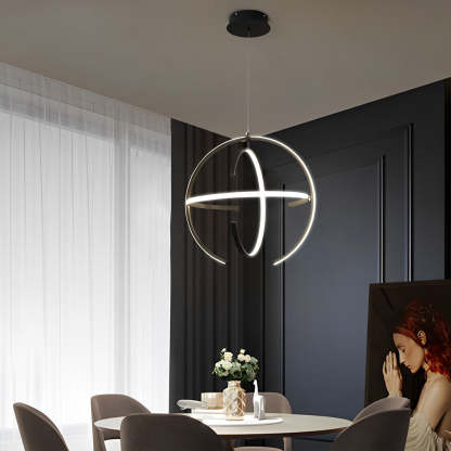 Adjustable Ring LED Nordic Kitchen Pendant