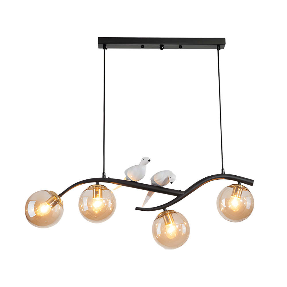 Long Branch Bird Ball Nordic Dining Chandelier