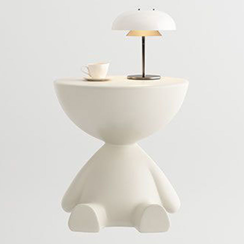 Minimalist Round End Table