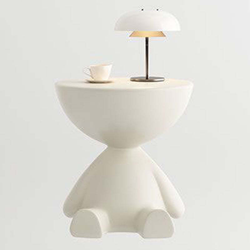 Minimalist Round End Table