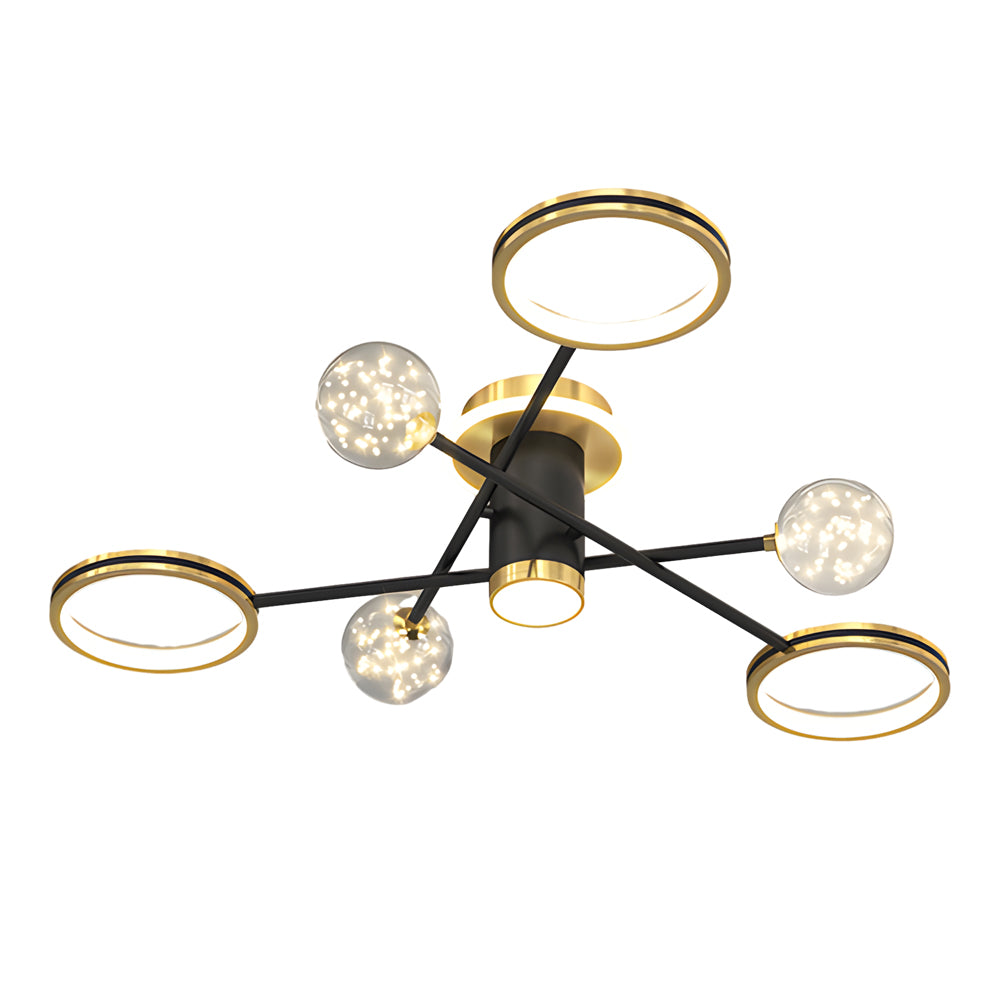 Starry Flower Modern Ceiling Hanging Lamp