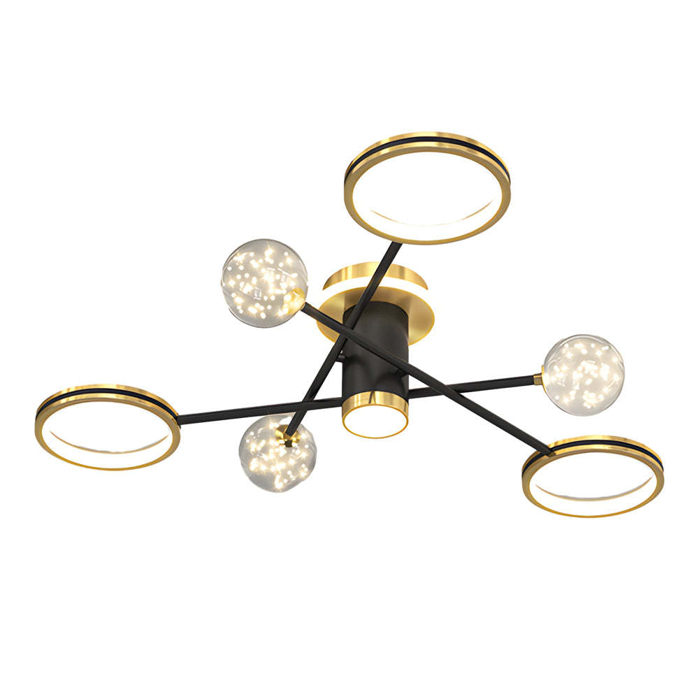 Starry Flower Modern Ceiling Hanging Lamp