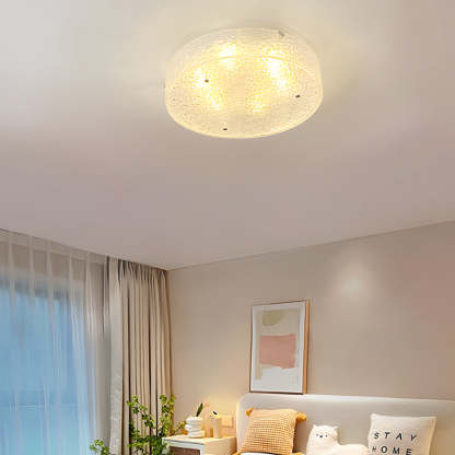 Water Ripple Acrylic Iron Modern Ceiling Light