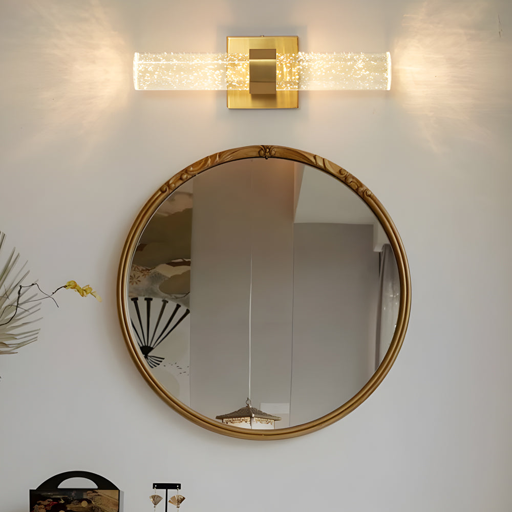 Bubble Crystal Strip Up-Down Modern Wall Lamp