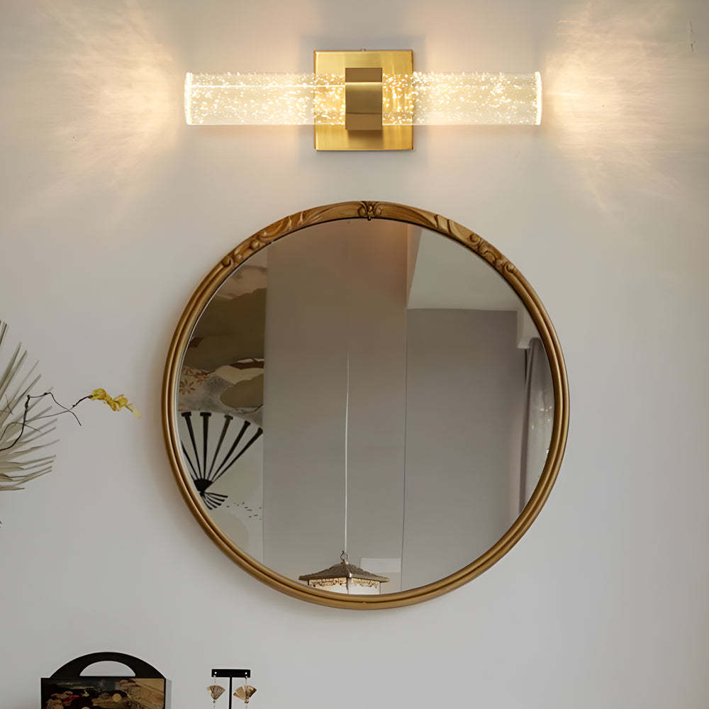 Bubble Crystal Strip Up-Down Modern Wall Lamp