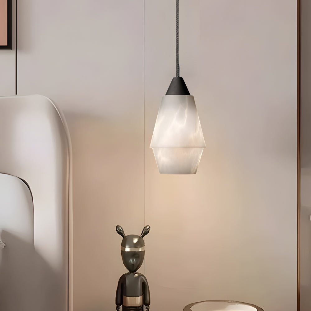 Alabaster Kitchen Island Pendant Light