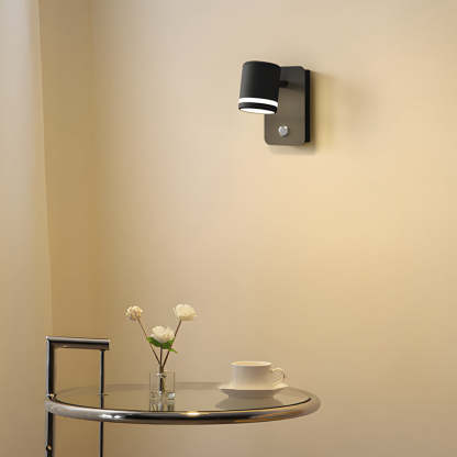 USB Rotatable Magnetic Wall Light Bedside Spotlight-Lighom