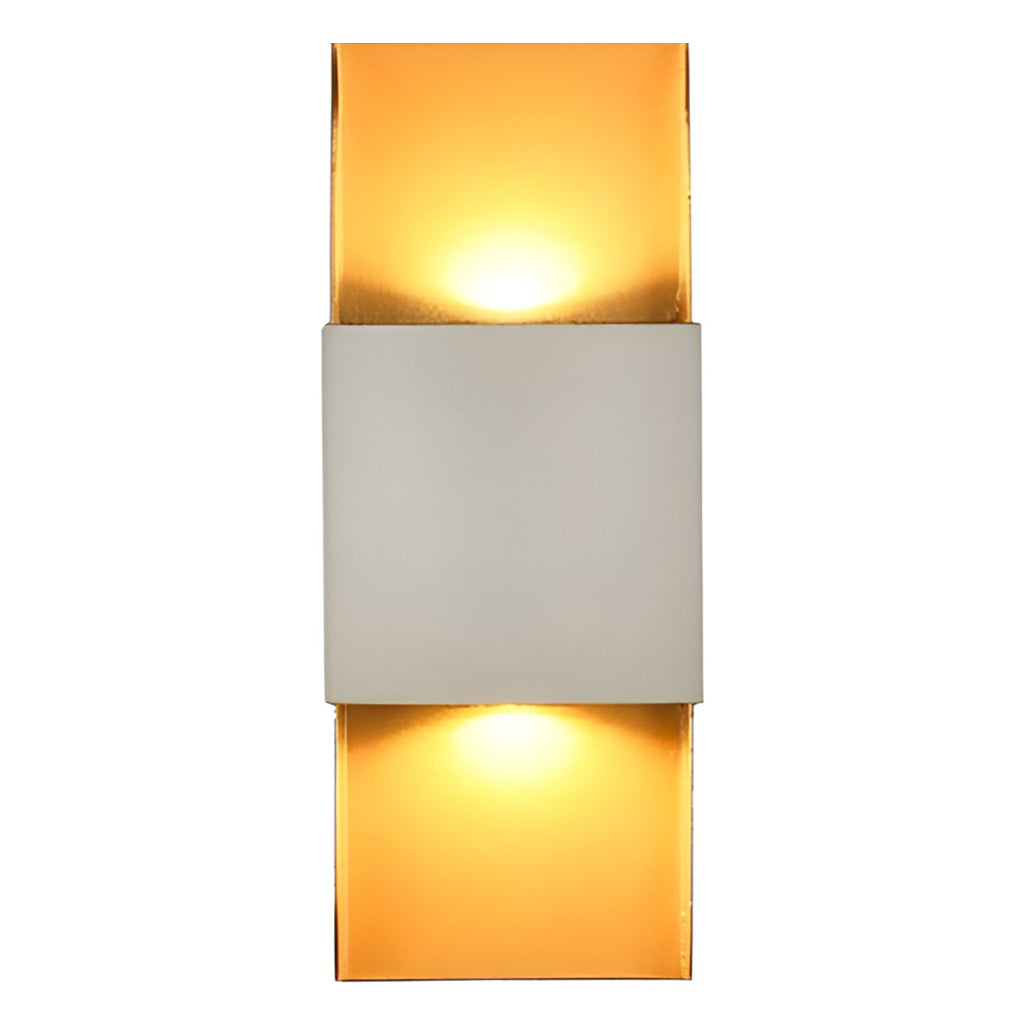 LED Up and Down Lights COB Waterproof Metal Modern Outdoor Wall Lamps-Lighom