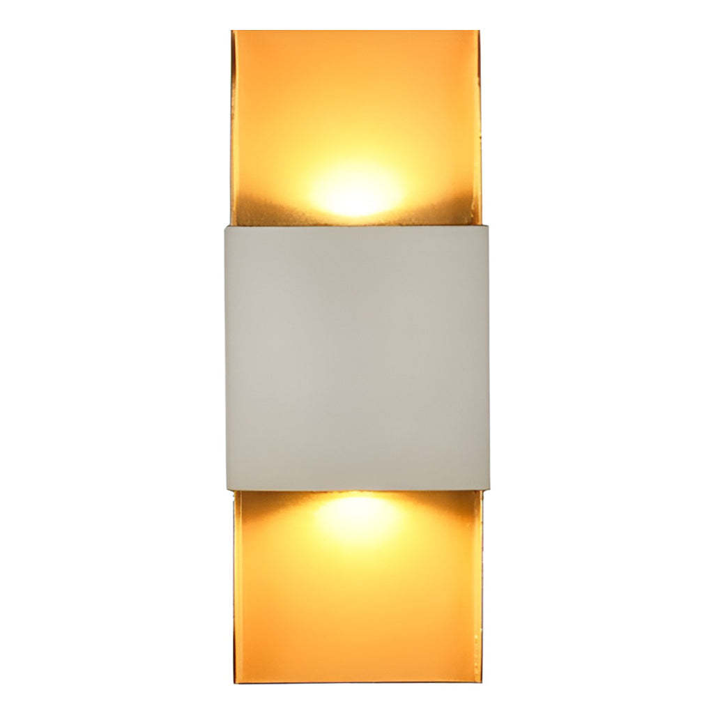 LED Up and Down Lights COB Waterproof Metal Modern Outdoor Wall Lamps-Lighom