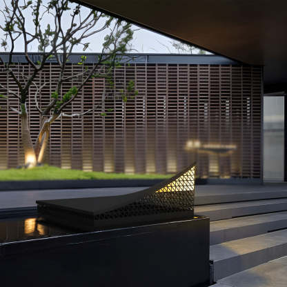 Asian-style Waterproof Outdoor Landscape Decorative Atmosphere Light for Villa Pool Lawn-Lighom