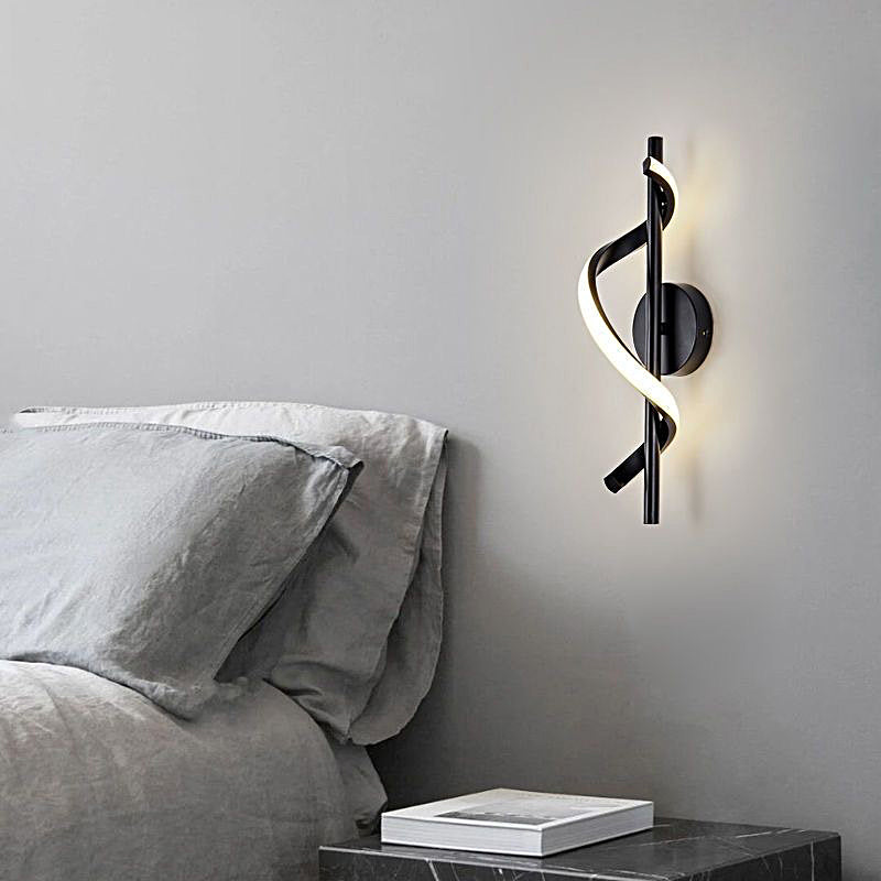 Modern strips 3-step black pendant lighting — Wall Lamp