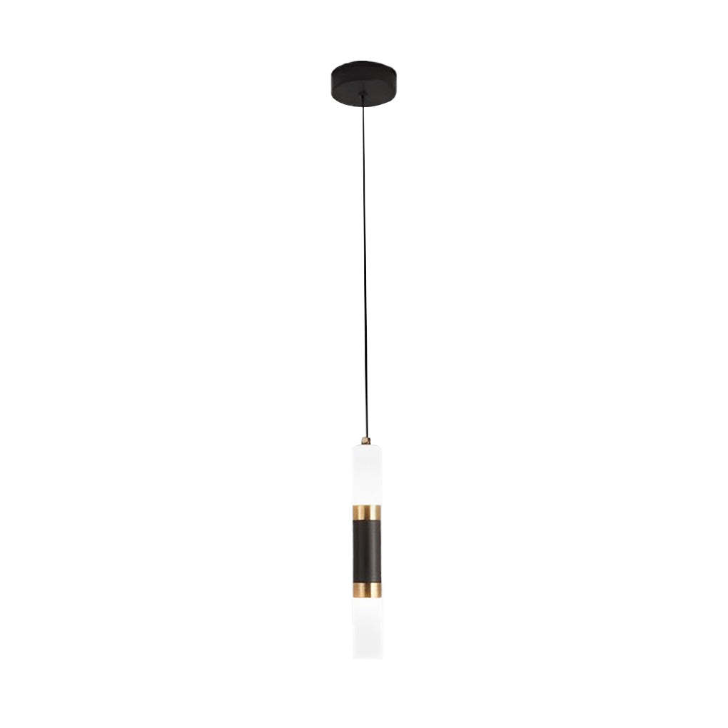 Minimalist LED Black Nordic Kitchen Island Pendant