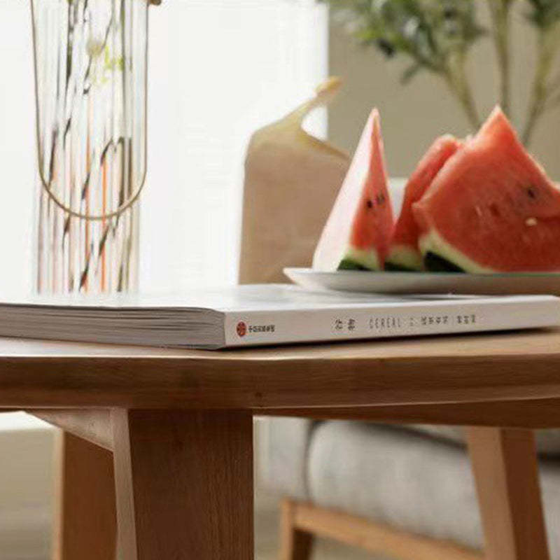Nordic Fibreboard Pine Wood Coffee Table