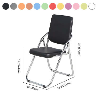 Foldable Metal Dining Side Chair