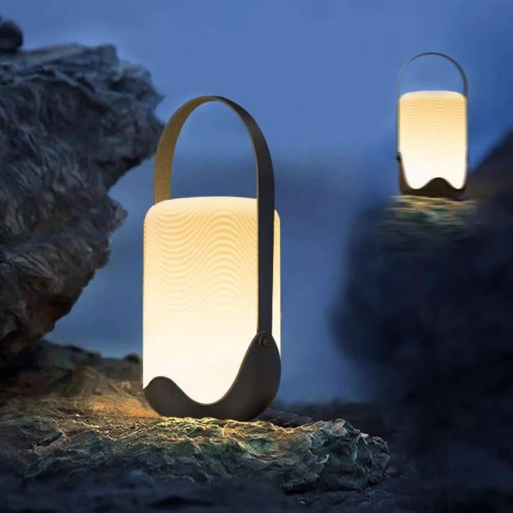 Modern Solar Iron Rechargeable Landscape Light