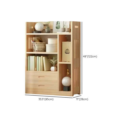 Modern Kids Wood Natural Bookshelf