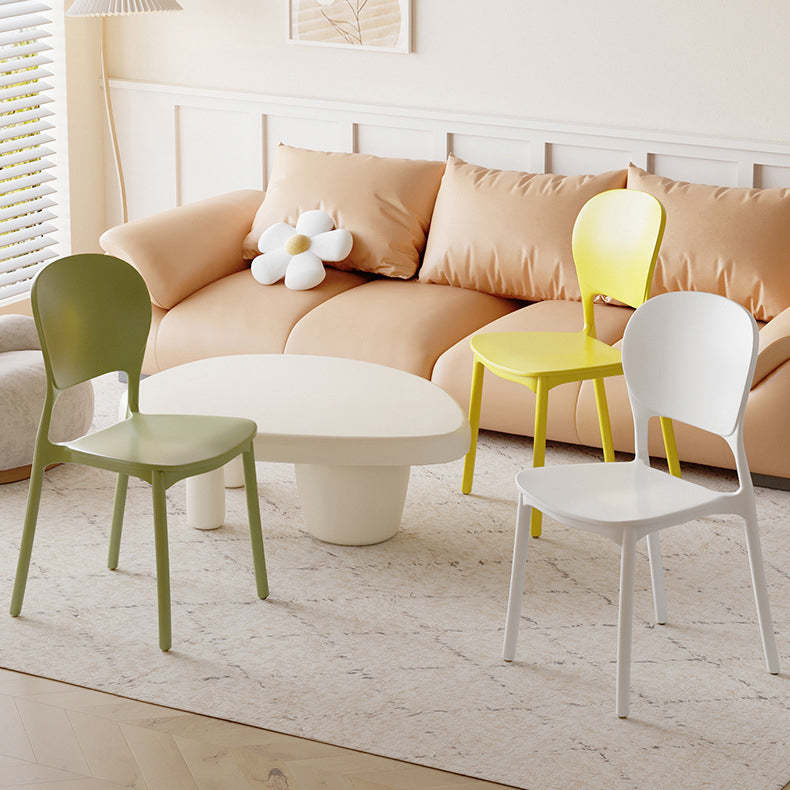 Minimalist Plastic Dining Chair